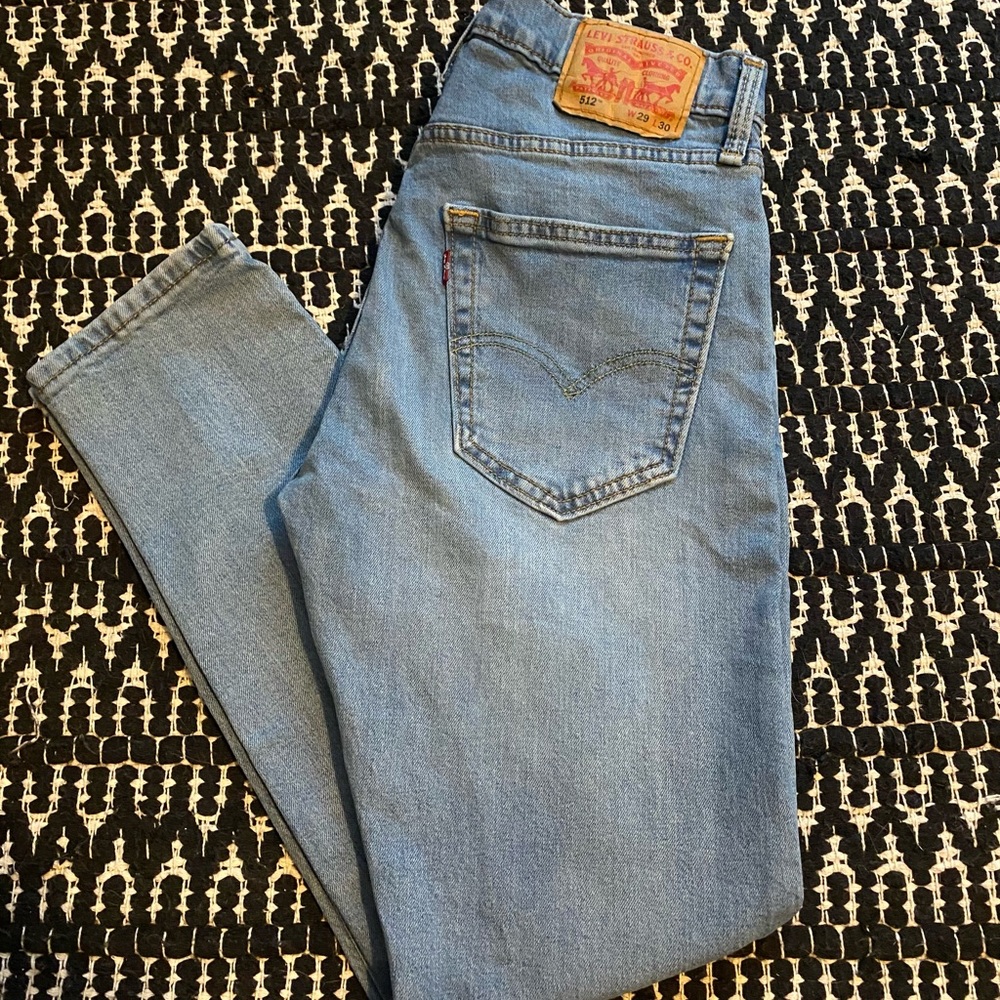 Mens Levi’s Slim Fit Tapered Jeans